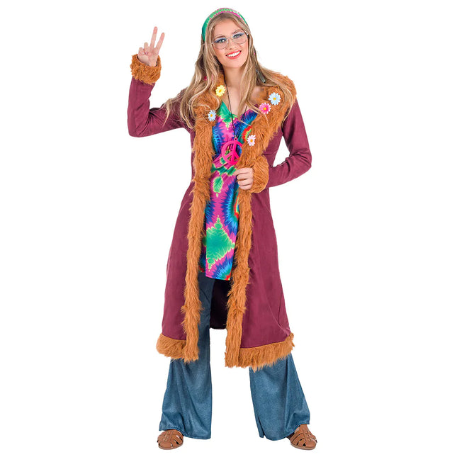 Costume Hippie 60S Pink Ladies