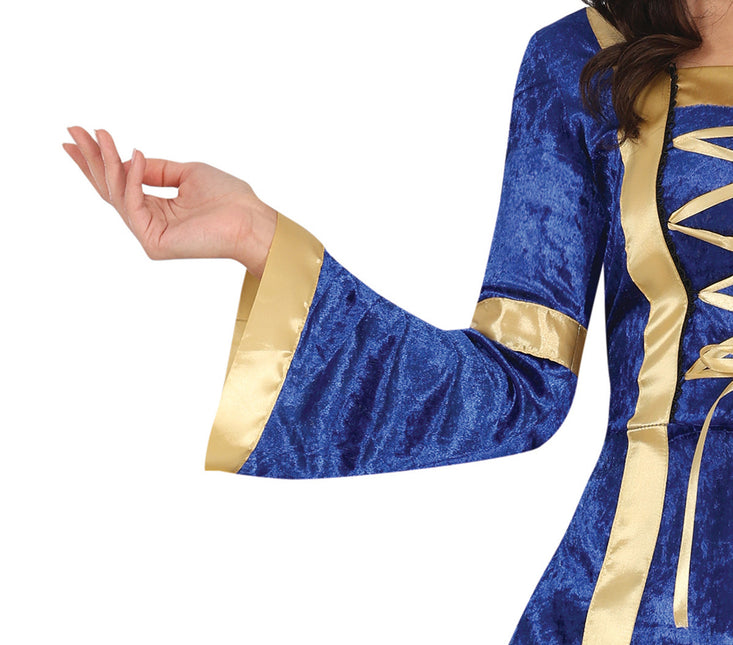 Costume Jonkvrouw Bleu Dames