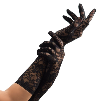 Gants de dentelle longs 38cm