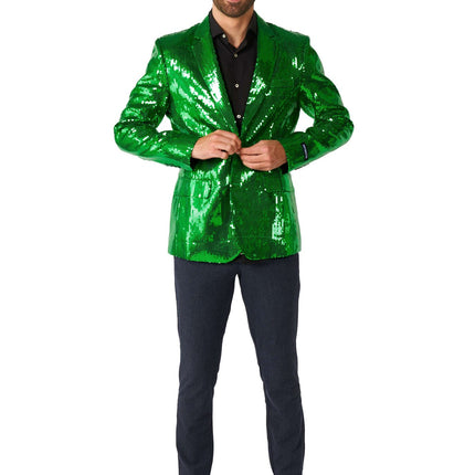 Paillet Green Blazer Hommes Suitmeister