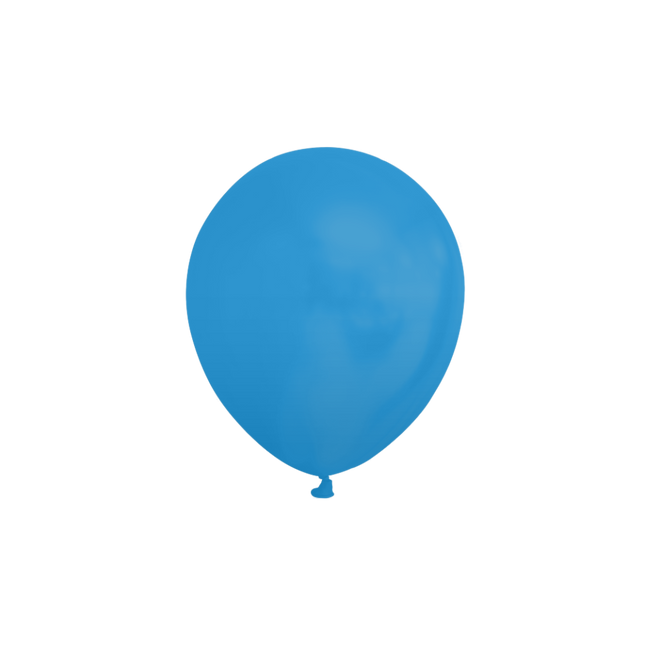 Ballons de baudruche bleus 13cm 100pcs