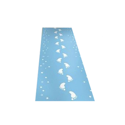 Pied de course bleu clair 50cm 2,5m