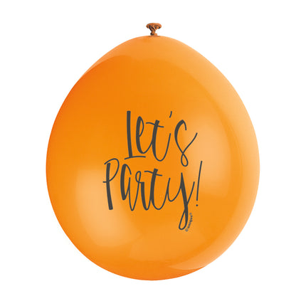 Ballons Lets Party 28cm 10pcs