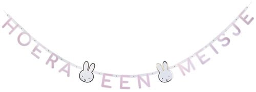 Guirlande de lettres Miffy Girl 1.8m