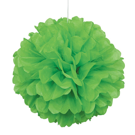 Pompon Vert Citron Vert 40cm