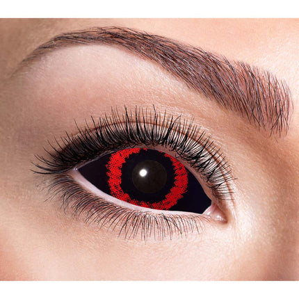 Halloween 6 Lentilles lunaires Sclera She-Devil