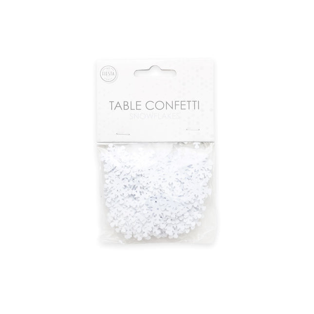 Confetti de table Flocon de neige