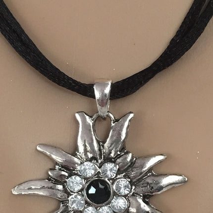 Collier Oktoberfest Noir Argent Dames