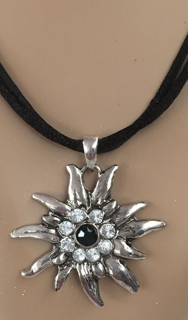 Collier Oktoberfest Noir Argent Dames