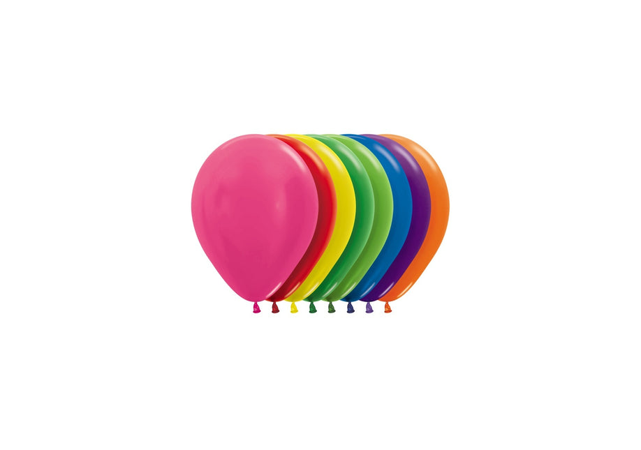 Ballons de baudruche Metallic Mix 12cm 50pcs