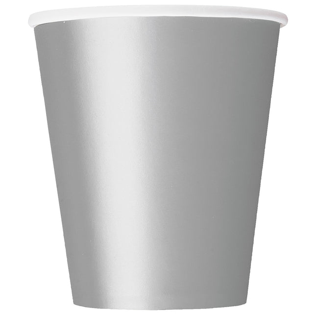 Tasses en argent 266ml 14pcs