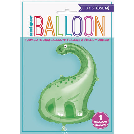 Ballon Dino Vert XL 87cm