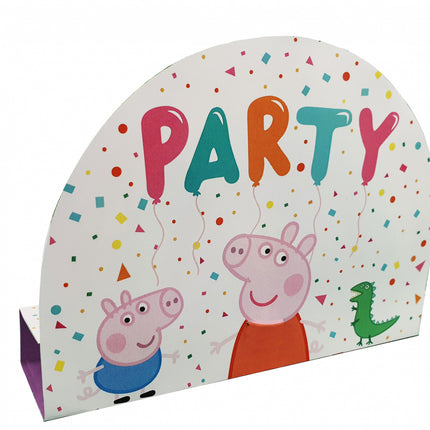 Peppa Pig Invitations Party 21cm 8pcs