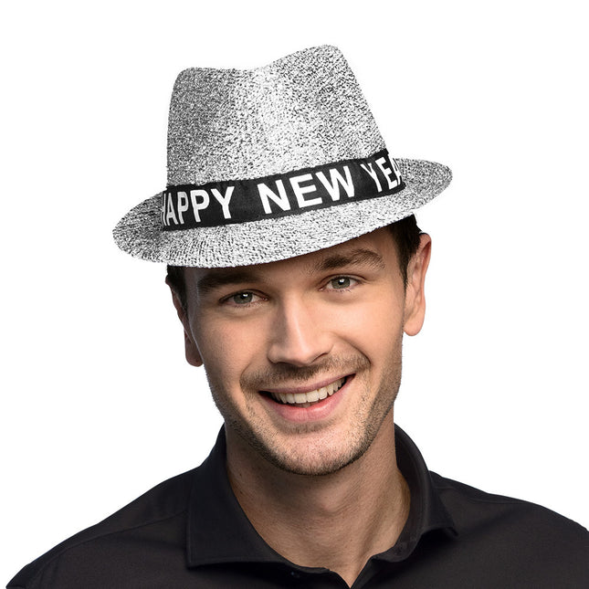 Chapeau de bonne année pailleté