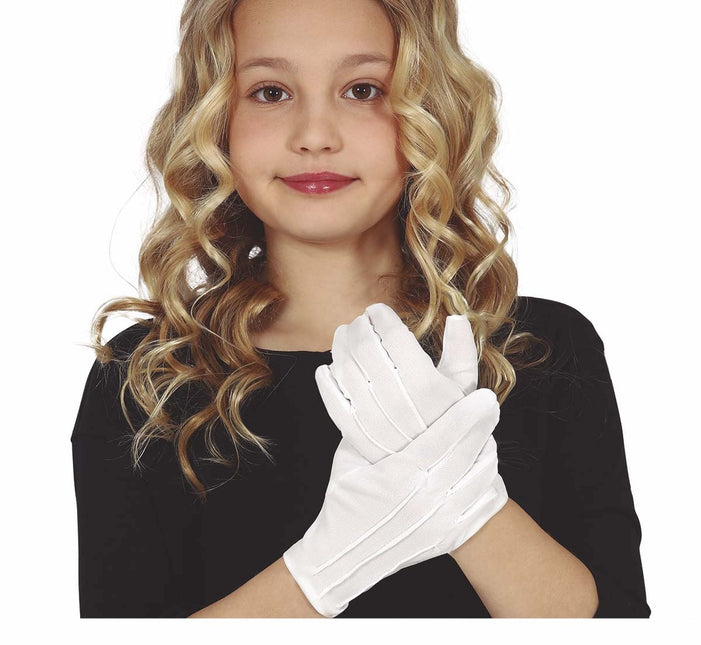 Gants blancs enfant