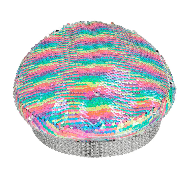 Paillettes pour casquettes arc-en-ciel