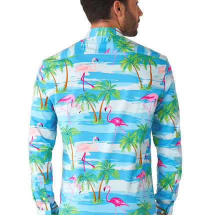 Chemise Hawaii Flamingo Hommes OppoSuits