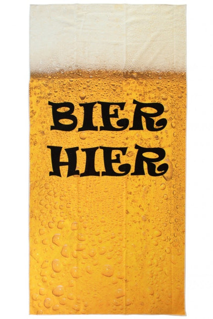 Serviette pour la bière