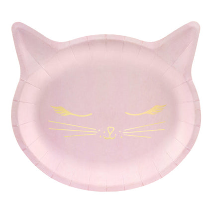 Assiettes Chat 22cm 6pcs