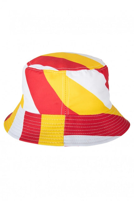 Chapeau de pêcheur Rouge/Blanc/Jaune