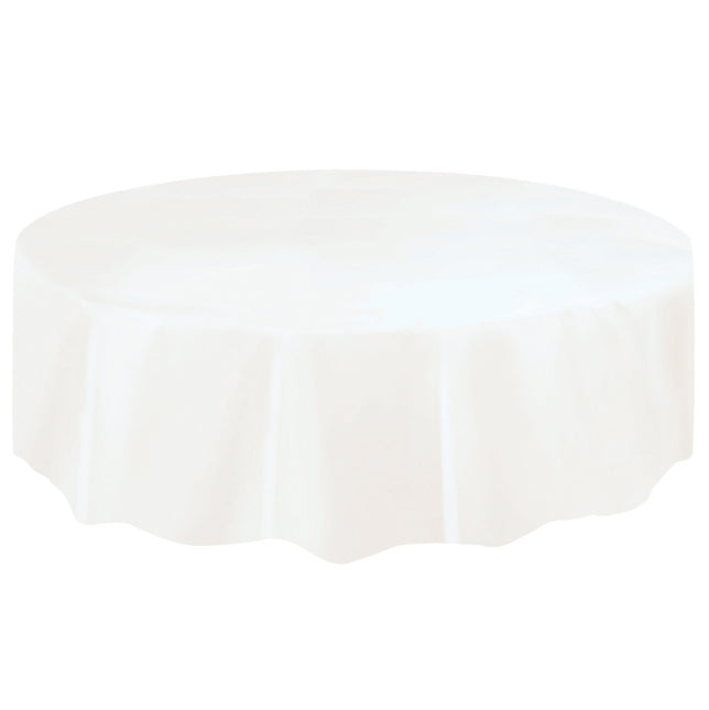 Nappe blanche ronde 2.13m