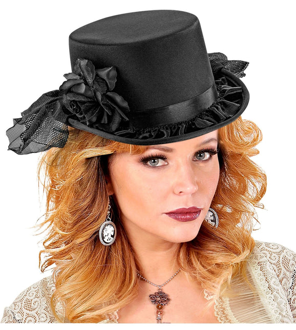 Chapeau noir High Rose