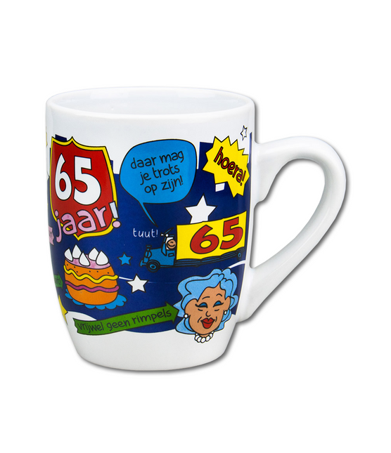 Mug 65 ans 12cm