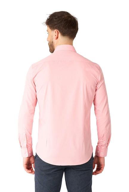 Chemise rose pâle pour hommes OppoSuits