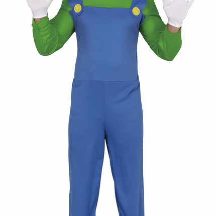 Costume Super Mario Homme Luigi