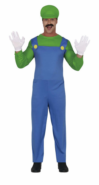 Costume Super Mario Homme Luigi