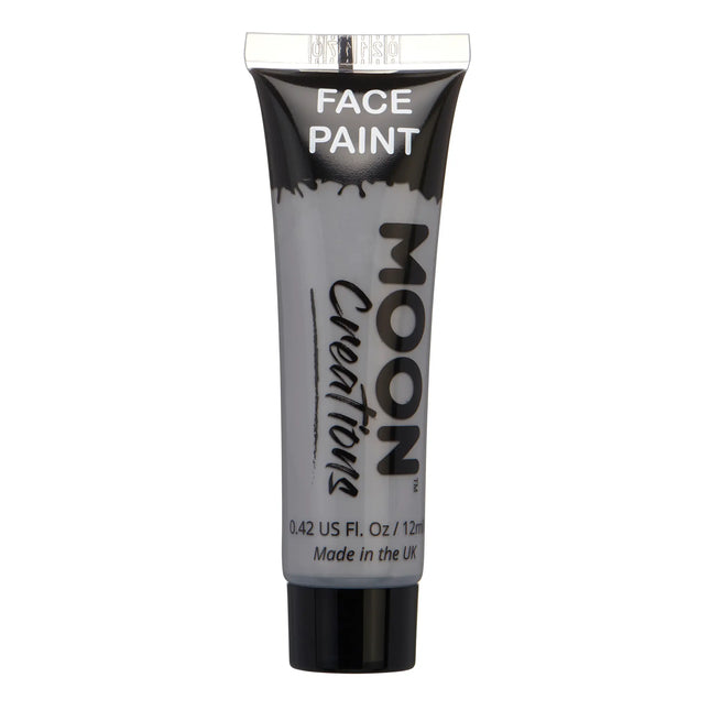 Moon Creations Peinture pour le visage Gris 12ml