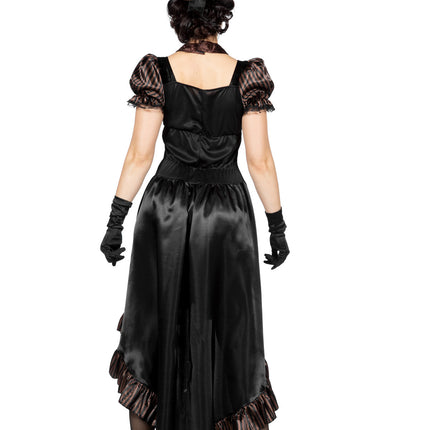 Robe Steampunk Noir Dames