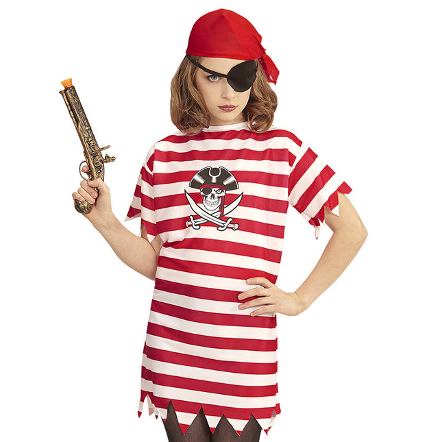 Chemise de pirate fille