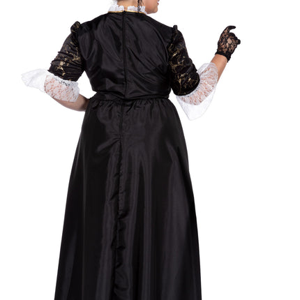 Robe médiévale noire