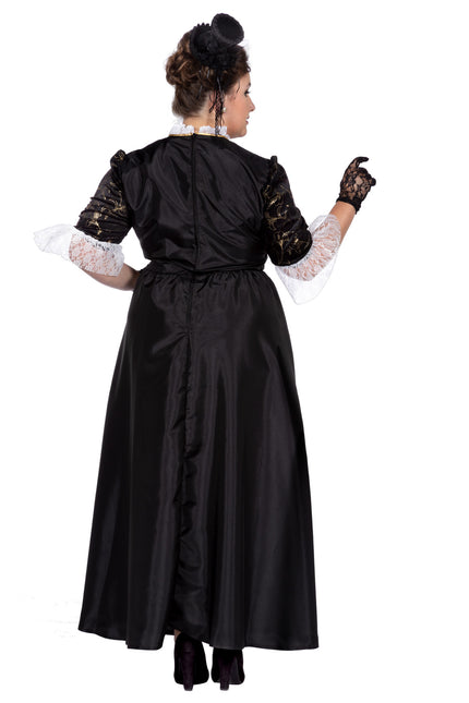 Robe médiévale noire