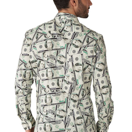 Dollar Money Shirt Men OppoSuits