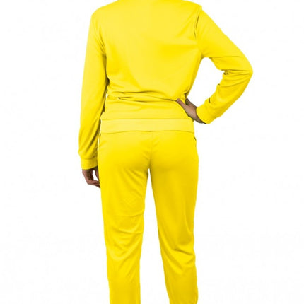 Tracksuit Ladies Neon Yellow