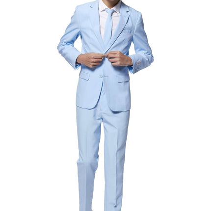 Costume bleu clair Garçon Ado OppoSuits