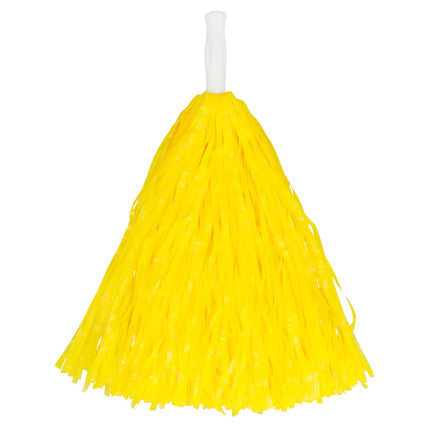 Pompom jaune 34cm