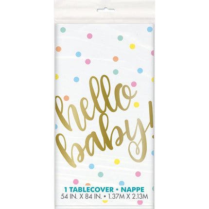 Nappe de naissance Hello Baby Babyshower 2.13m