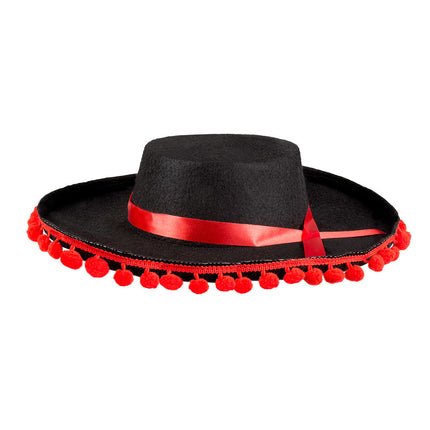 Chapeau espagnol noir 45cm