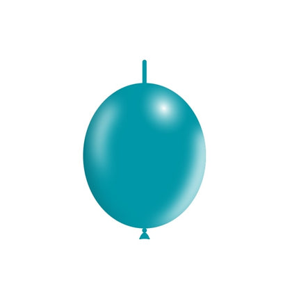 Ballons de baudruche turquoise 30cm 50pcs