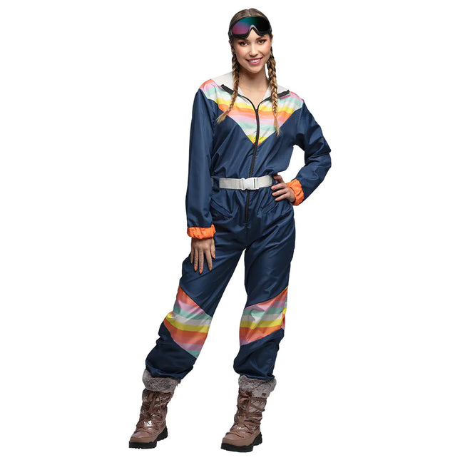 Combinaison de ski colorée pour dames