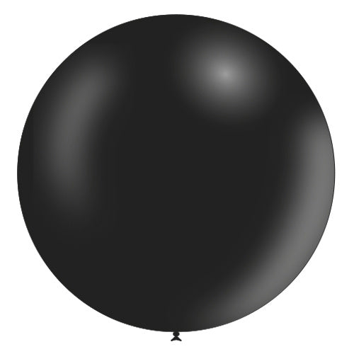 Ballon géant noir XL Metallic 91cm