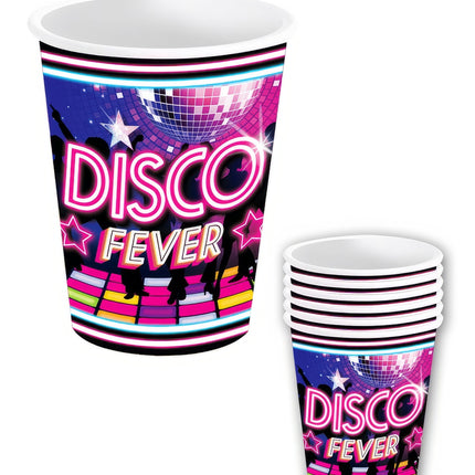 Gobelets Disco 70S 240ml 6pcs