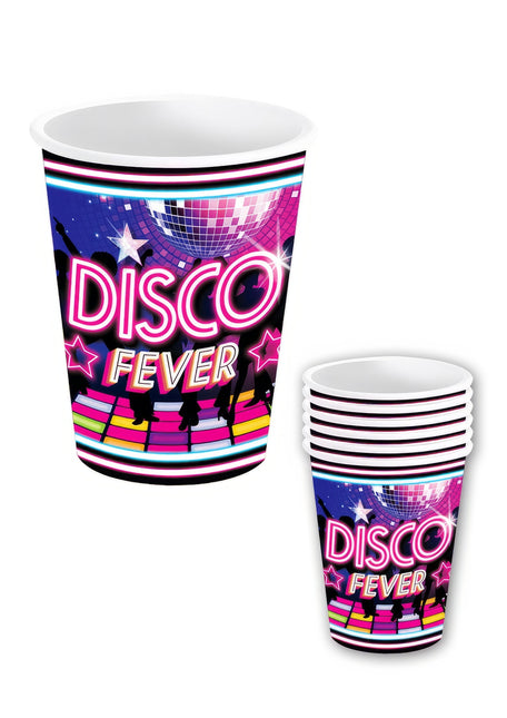 Gobelets Disco 70S 240ml 6pcs