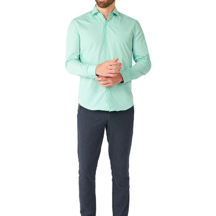 Chemise Vert Menthe Hommes OppoSuits