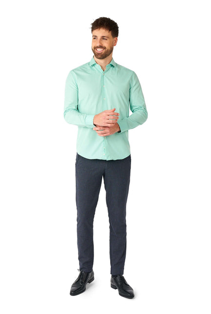 Chemise Vert Menthe Hommes OppoSuits