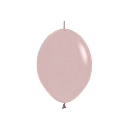 Ballons Pastel Dusk Rose 15cm 50pcs