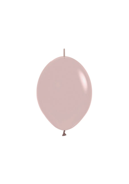 Ballons Pastel Dusk Rose 15cm 50pcs